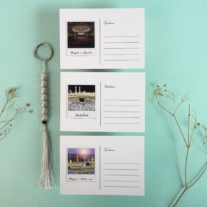 Postcards + 7 Pearls Tasbih