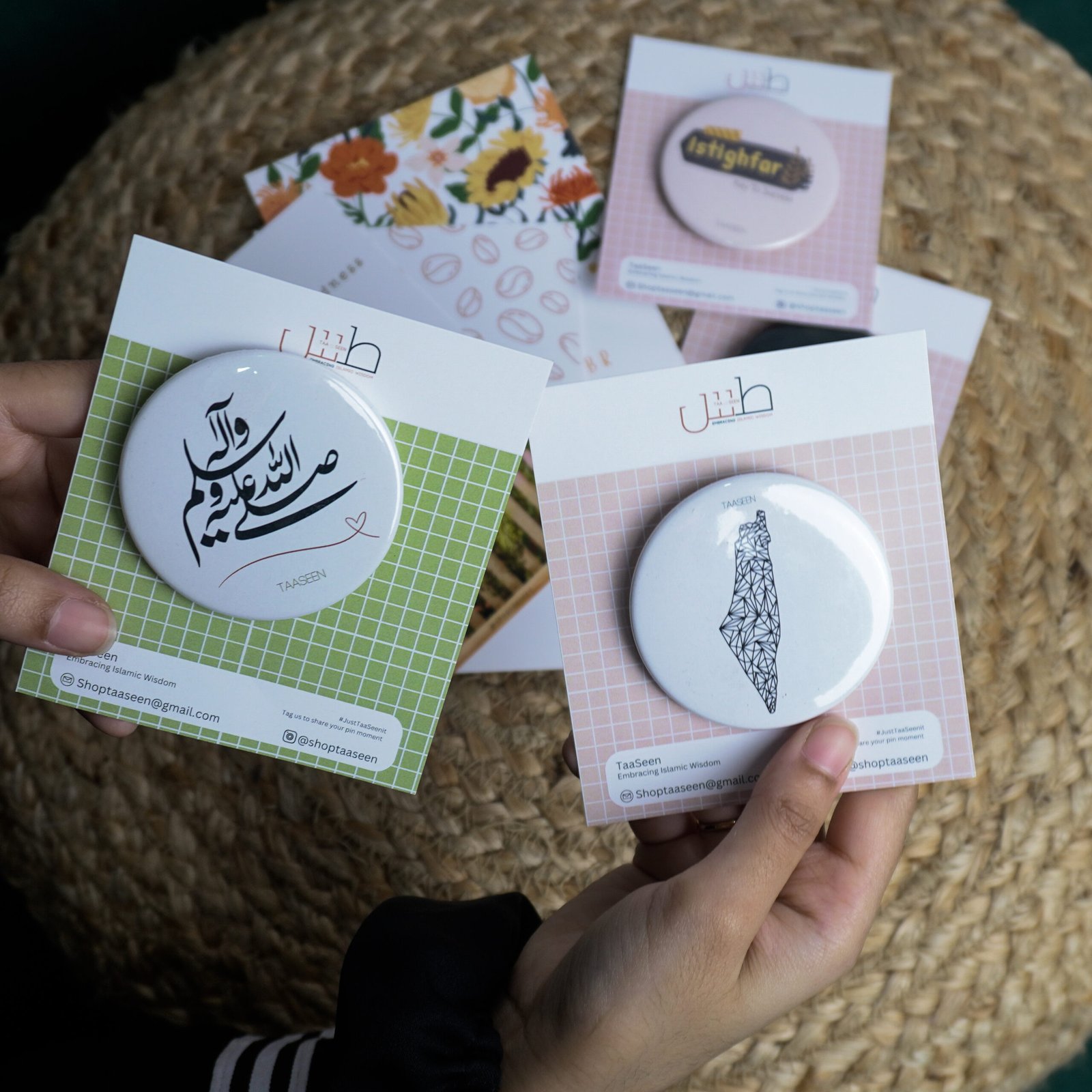 TaaSeen Pin badge - Palestine - Image 3