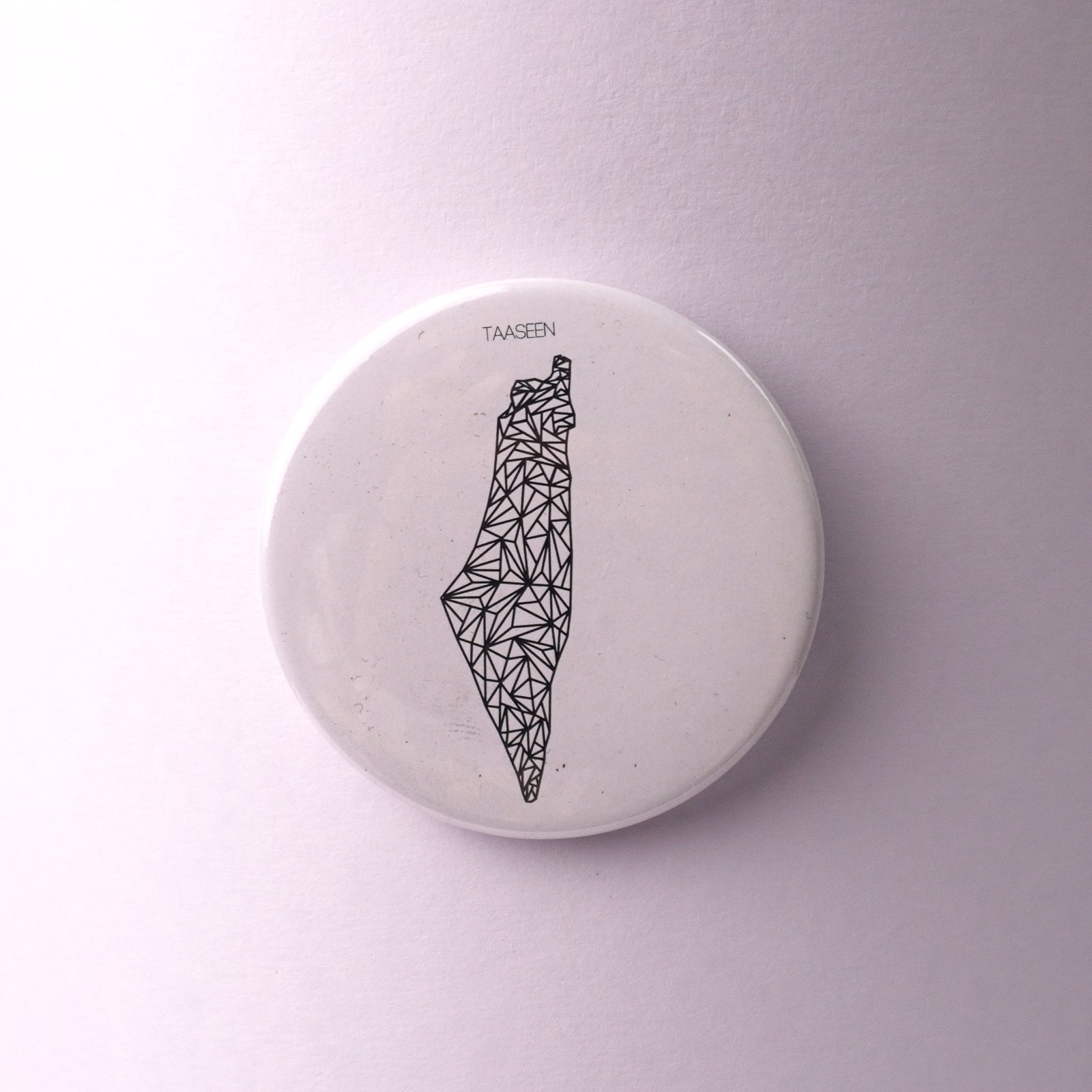 TaaSeen Pin badge - Palestine